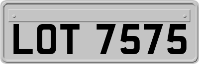 LOT7575