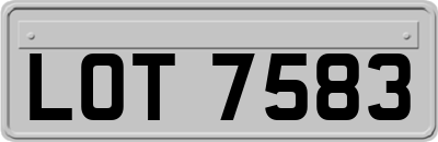 LOT7583