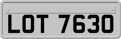 LOT7630
