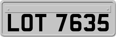 LOT7635