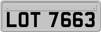 LOT7663