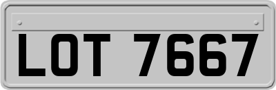 LOT7667