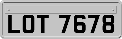 LOT7678