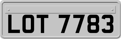 LOT7783