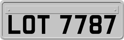 LOT7787