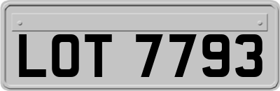 LOT7793