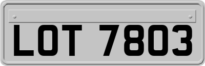 LOT7803