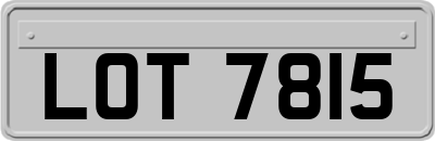 LOT7815