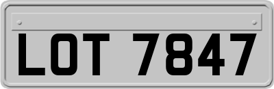 LOT7847
