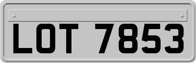 LOT7853