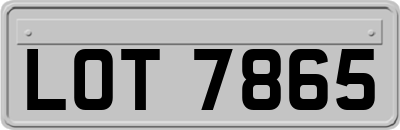 LOT7865