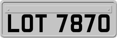 LOT7870