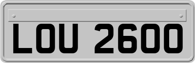 LOU2600