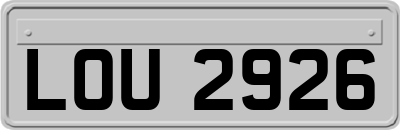 LOU2926