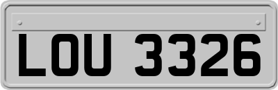 LOU3326