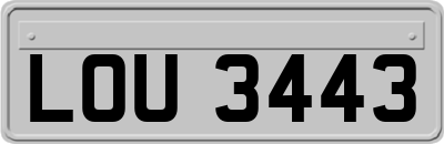 LOU3443