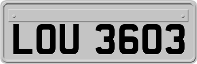 LOU3603