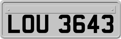 LOU3643
