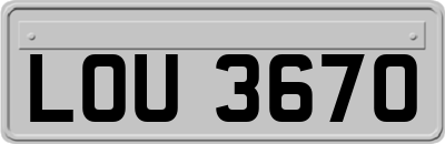 LOU3670
