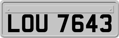 LOU7643