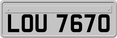 LOU7670