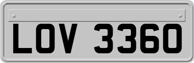 LOV3360
