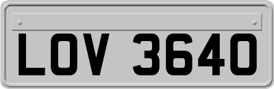LOV3640