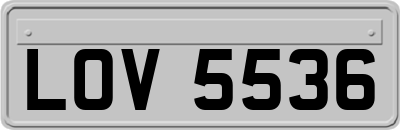 LOV5536