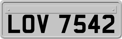 LOV7542