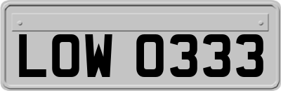 LOW0333