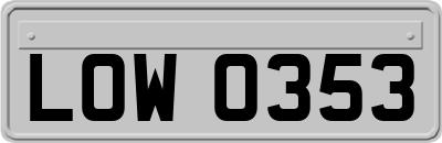 LOW0353