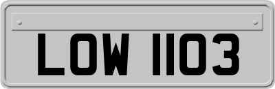 LOW1103