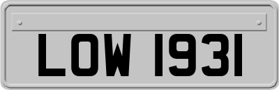 LOW1931