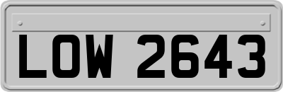 LOW2643