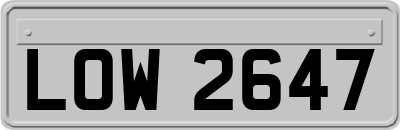 LOW2647