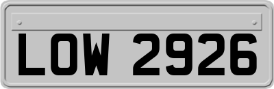 LOW2926