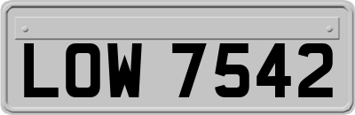 LOW7542