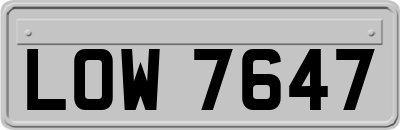 LOW7647