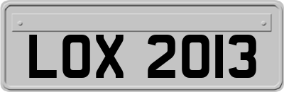 LOX2013