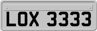 LOX3333
