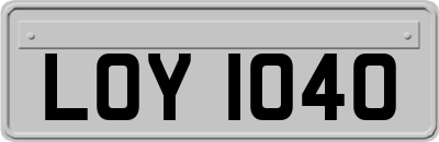 LOY1040