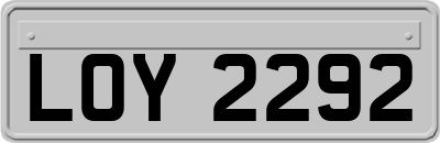 LOY2292