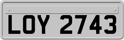 LOY2743