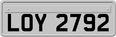 LOY2792