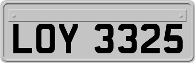 LOY3325