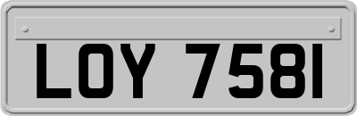LOY7581
