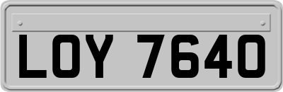 LOY7640