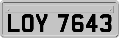 LOY7643