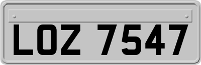 LOZ7547