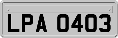 LPA0403